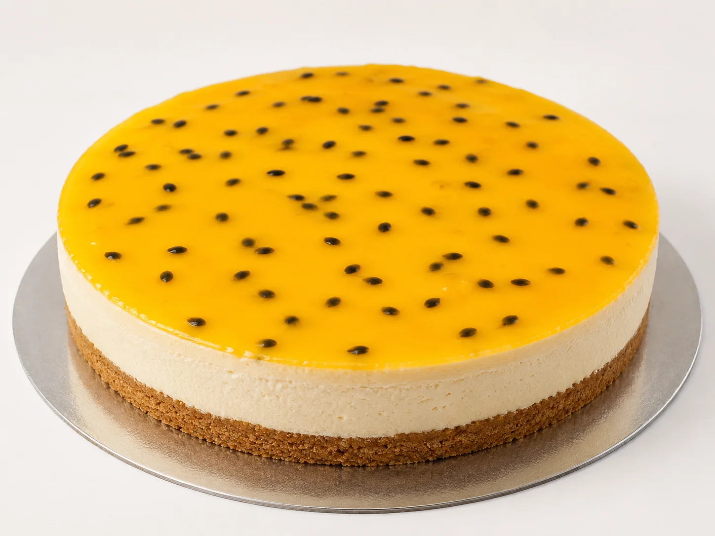 Passion fruit cheesecake